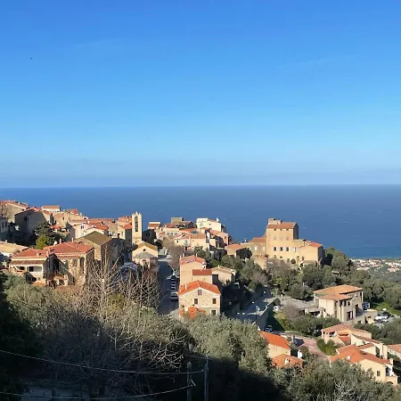 Air-conditioned Authentic Village House With Sea View, Terraces And Swimming Pool Monticello