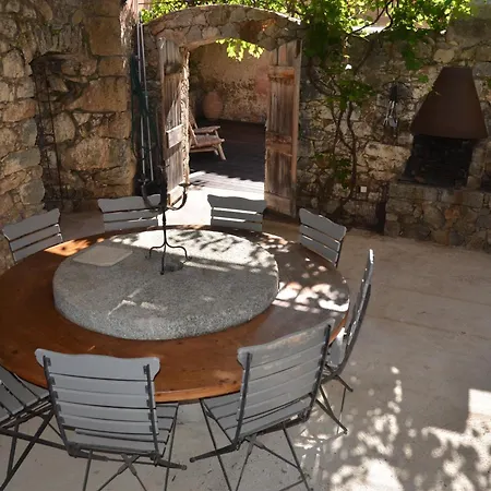 Villa Air-conditioned Authentic Village House With Sea View, Terraces And Swimming Pool