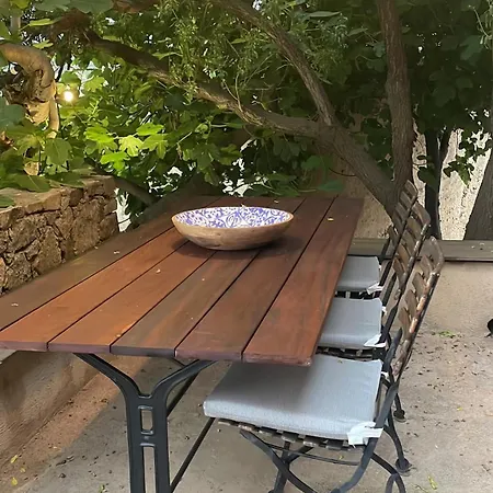 Air-conditioned Authentic Village House With Sea View, Terraces And Swimming Pool Villa